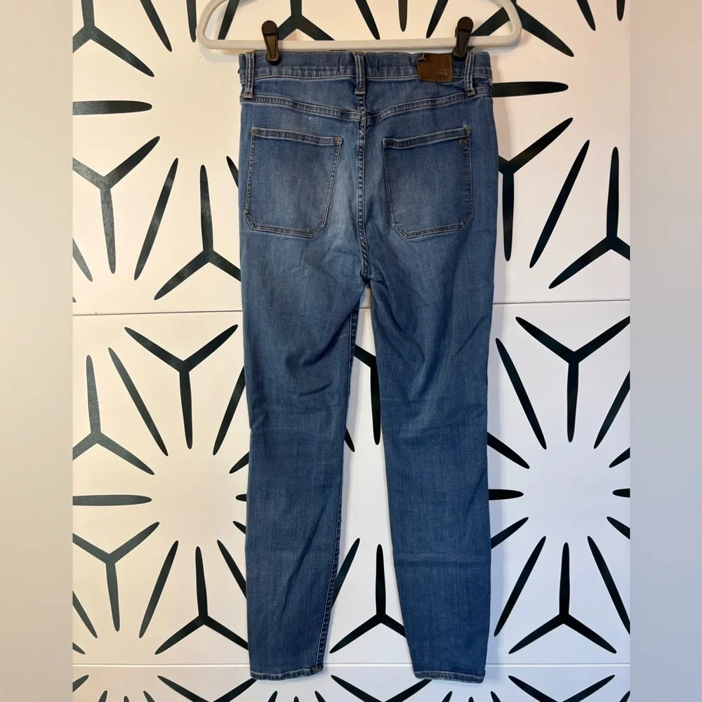 Madewell High-Waisted Sailor Jeans – Square Front Pockets – Skinny – Size 28